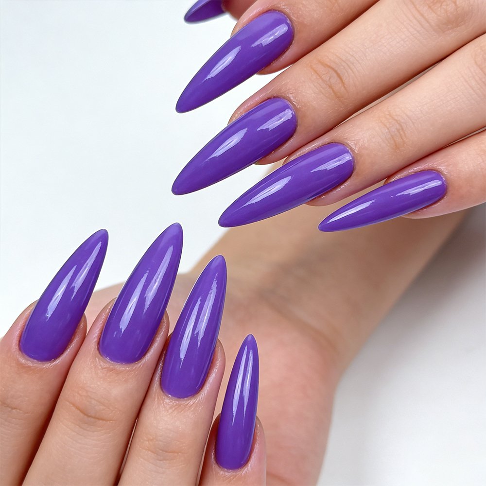 Violet Bloom - Acrylic & Dipping Nail Powder - Image 3