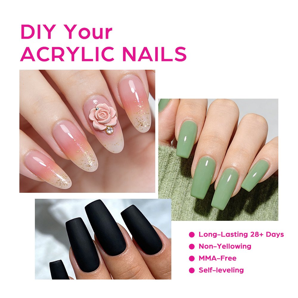 Monomer Acrylic Nail Liquid - 8.12fl.oz - Image 4